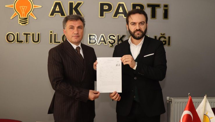 FUAT DEMİR AK PARTİ OLTU BELEDİYE BAŞKAN ADAY ADAYI