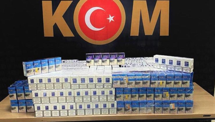 2650 PAKET KAÇAK SİGARA ELE GEÇİRİLDİ