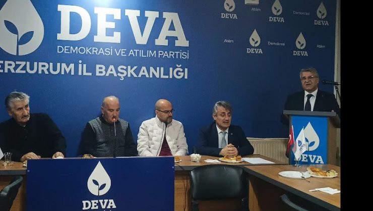 ÇOMAKLI,DEVA PARTİSİ PALANDÖKEN İLÇE BAŞKANI OLDU