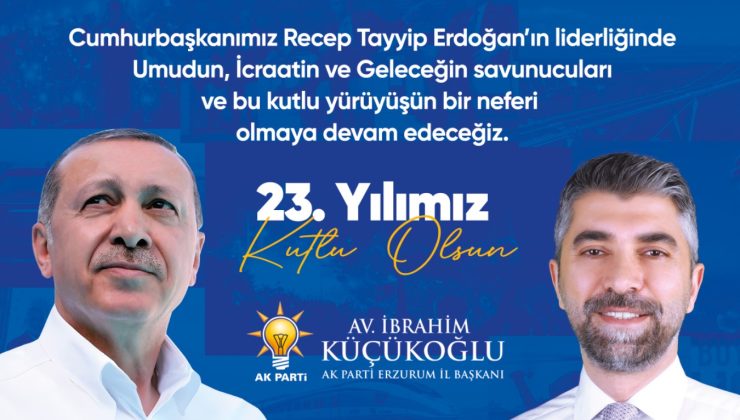 AK Parti 23 Yaşında!