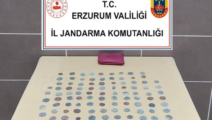 Tarihi Eser Kaçakçılarına Operasyon… 104 Bizans Sikkesi