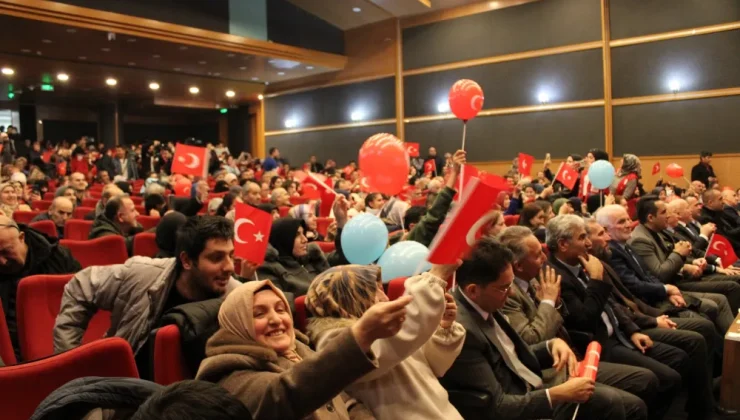 İbrahim Erkal Kültür Merkezinde çok özel bir program yapıldı