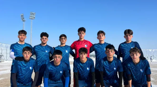 ERZURUM SPOR FK U-17 YAŞ GRUBU TAKIMI LİDER ÇIKTIĞI MAÇTA PAZAR SPOR’A ACIMADI