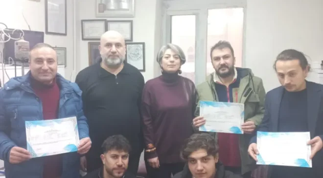 “Alay Mektep El Ele”nin ilk belgeleri verildi…