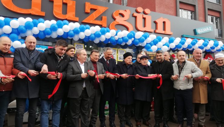 Düzgün Marketler 25’inci Şubesini Törenle Hizmete Açtı