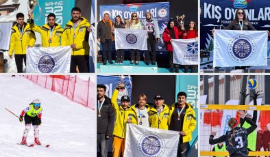 Ünilig Kış Oyunlarında Atatürk Üniversitesi Rüzgârı