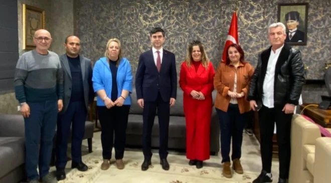 Erzurum Yeni Medya Derneği’nden Başhekim Fakirullahoğlu’na Hayırlı Olsun Ziyareti