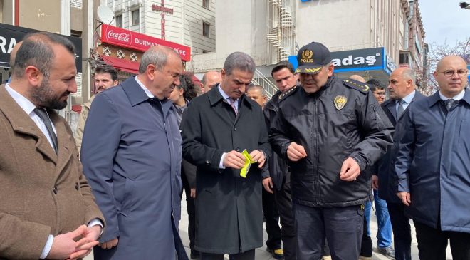 Erzurum Emniyetinden Polis Haftasında Trafik Güvenliği Etkinliği