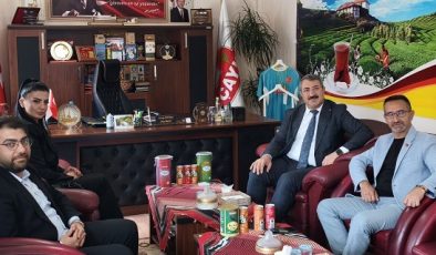 Gazeteciler Basın Birliği’nden ÇAYKUR Bölge Müdürü Yakup Öztürk’e Ziyaret