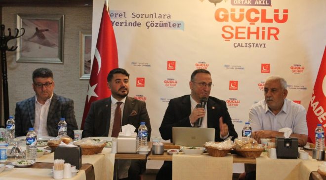 Ortak Akıl Güçlü Şehir Çalıştayında “Saadet” umudu…