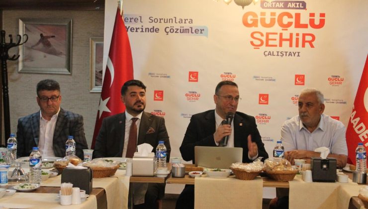 Ortak Akıl Güçlü Şehir Çalıştayında “Saadet” umudu…